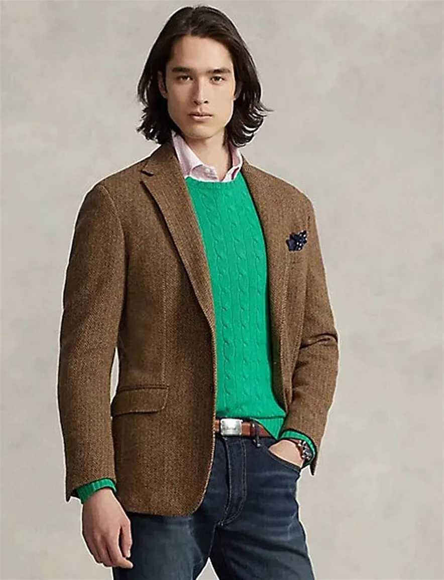 Jean Ralph Lauren blauw 5-pocket