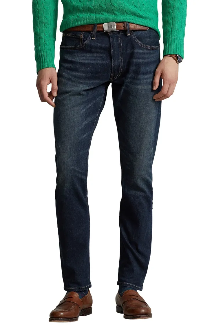 Jean Ralph Lauren blauw 5-pocket