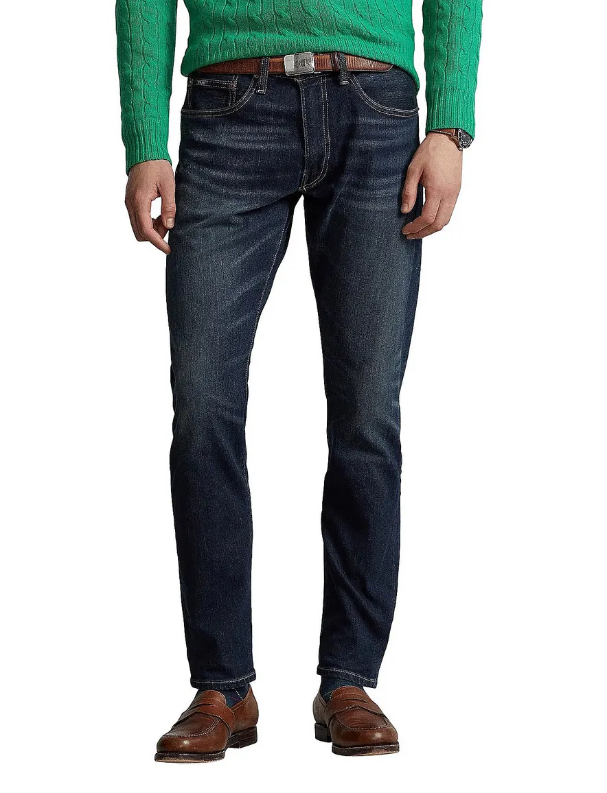 Jean Ralph Lauren blauw 5-pocket