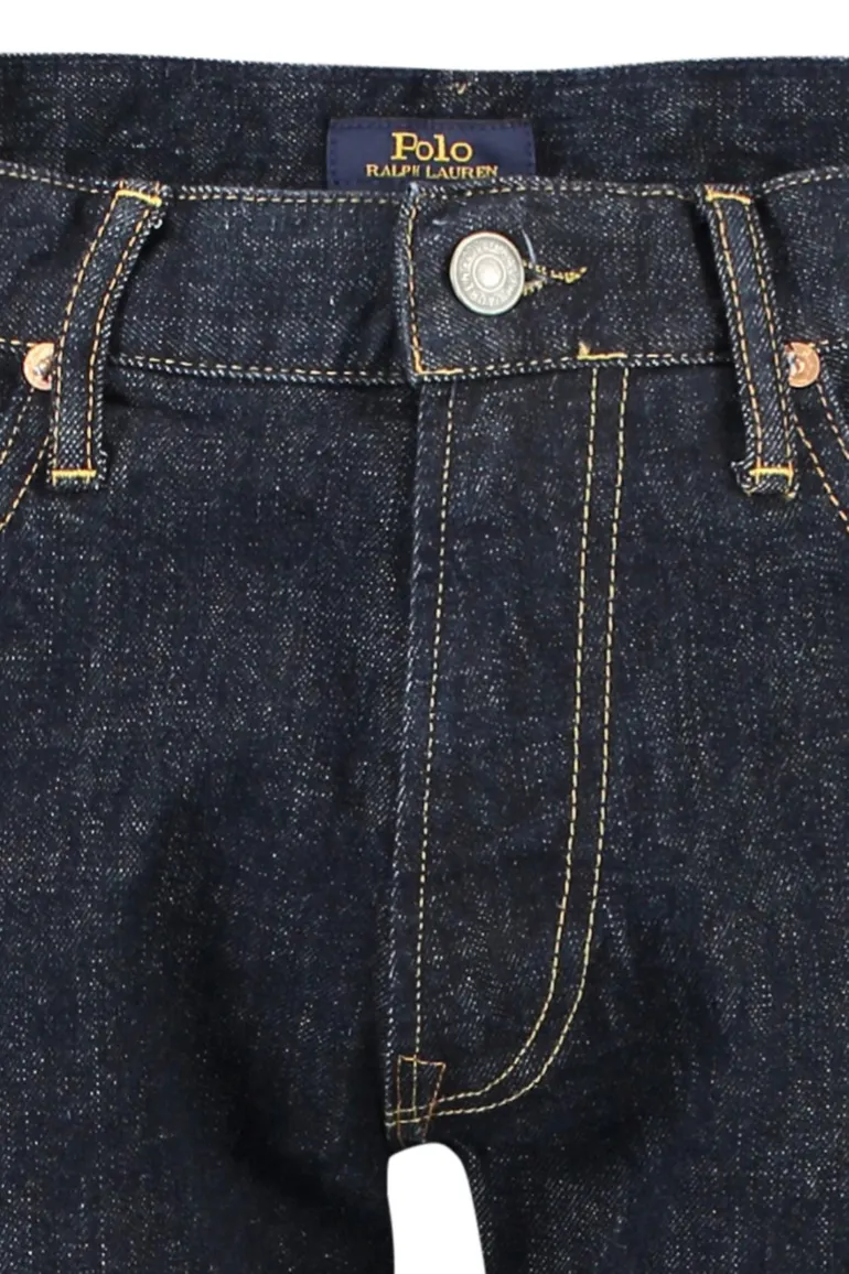 Ralph Lauren 5-pocket slim denim donkerblauw