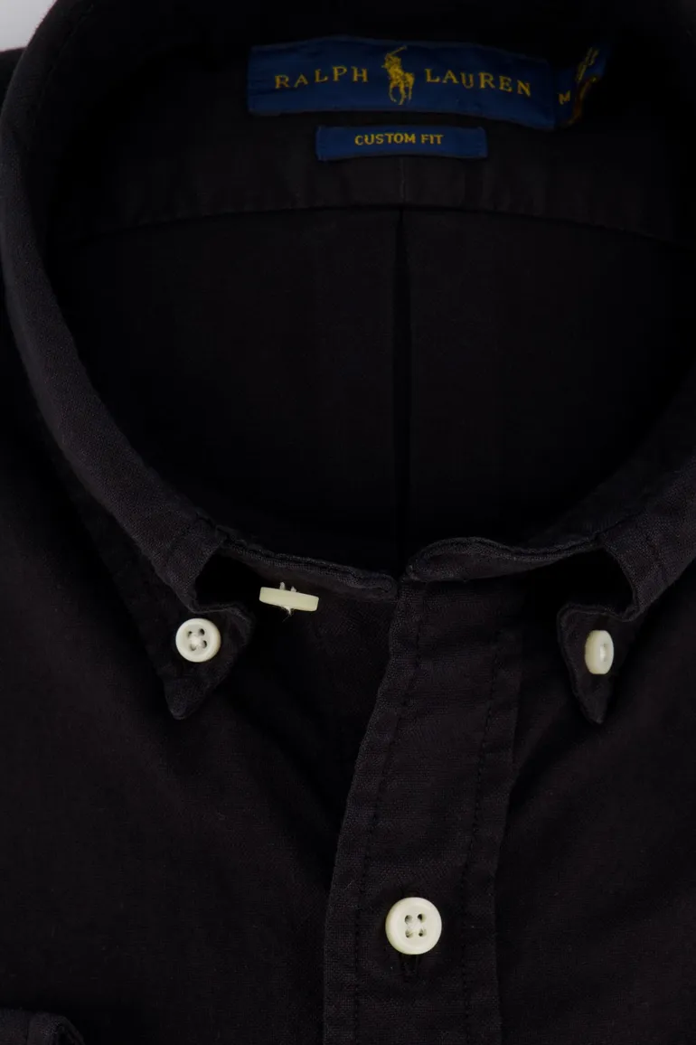 Ralph Lauren overhemd zwart button down