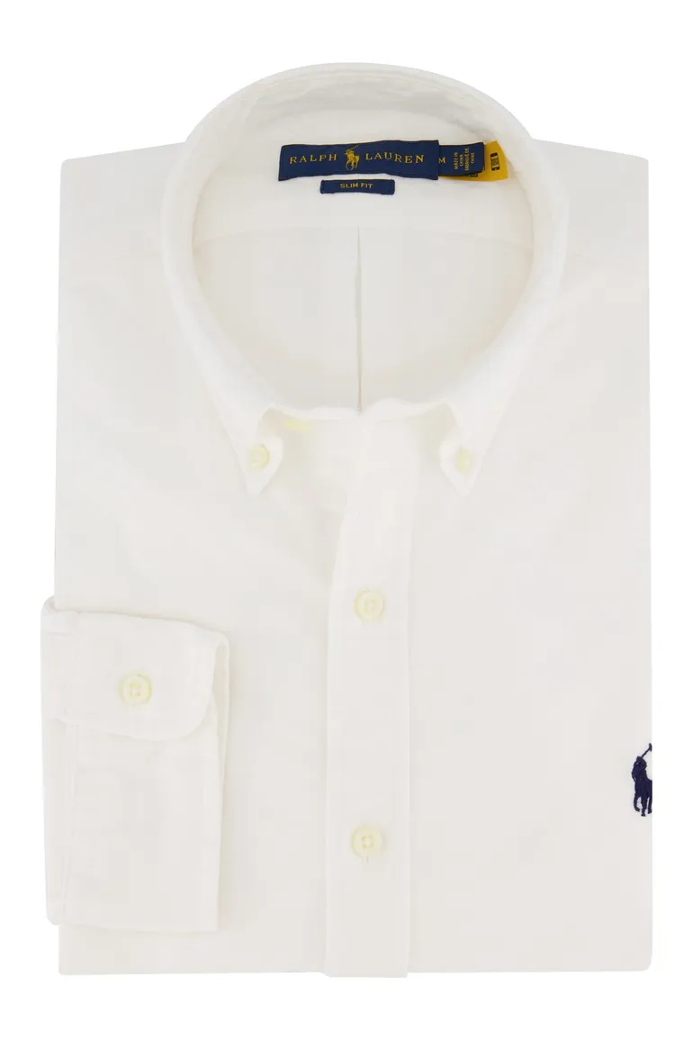Overhemd Ralph Lauren wit Slim Fit