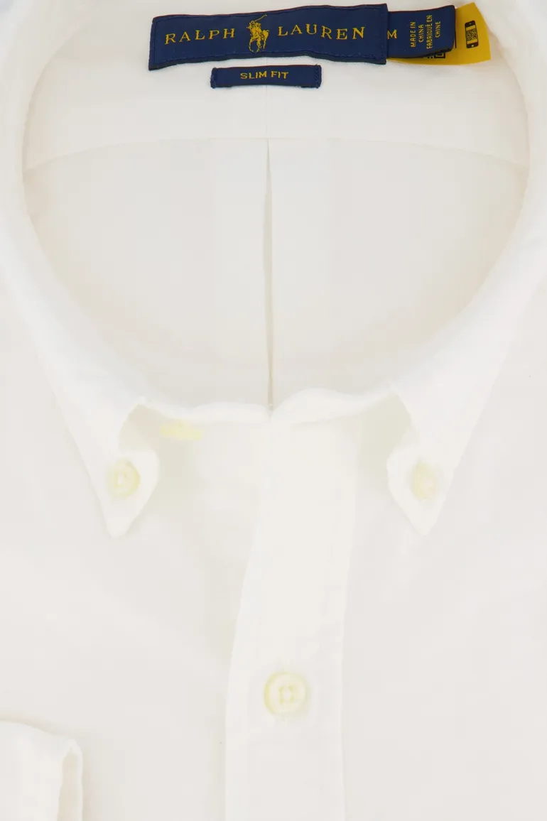 Overhemd Ralph Lauren wit Slim Fit