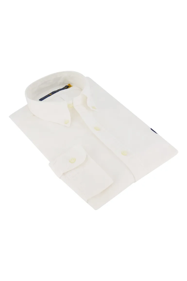 Overhemd Ralph Lauren wit Slim Fit