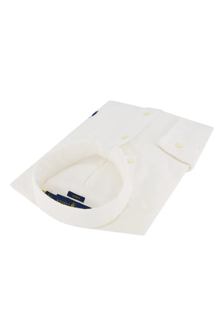 Overhemd Ralph Lauren wit Slim Fit