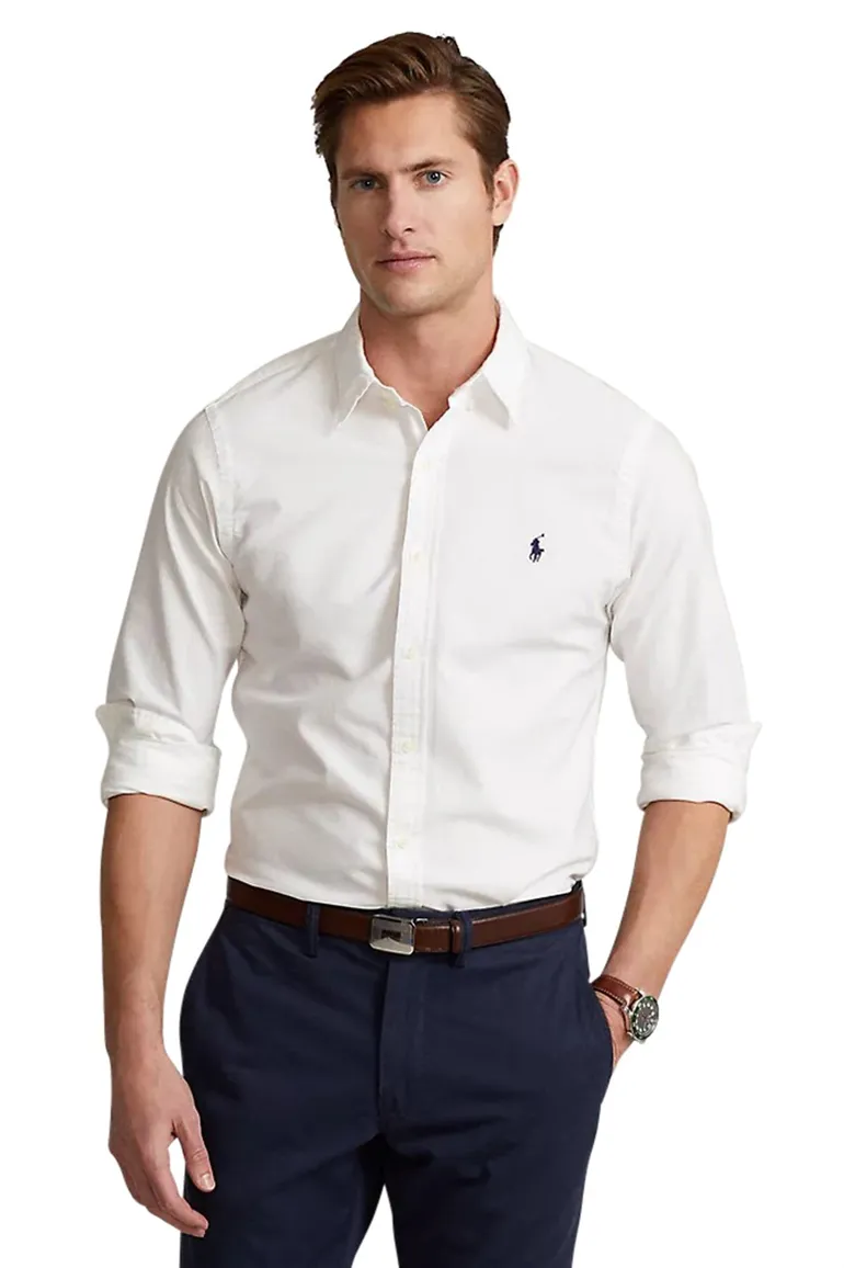 Overhemd Ralph Lauren wit Slim Fit
