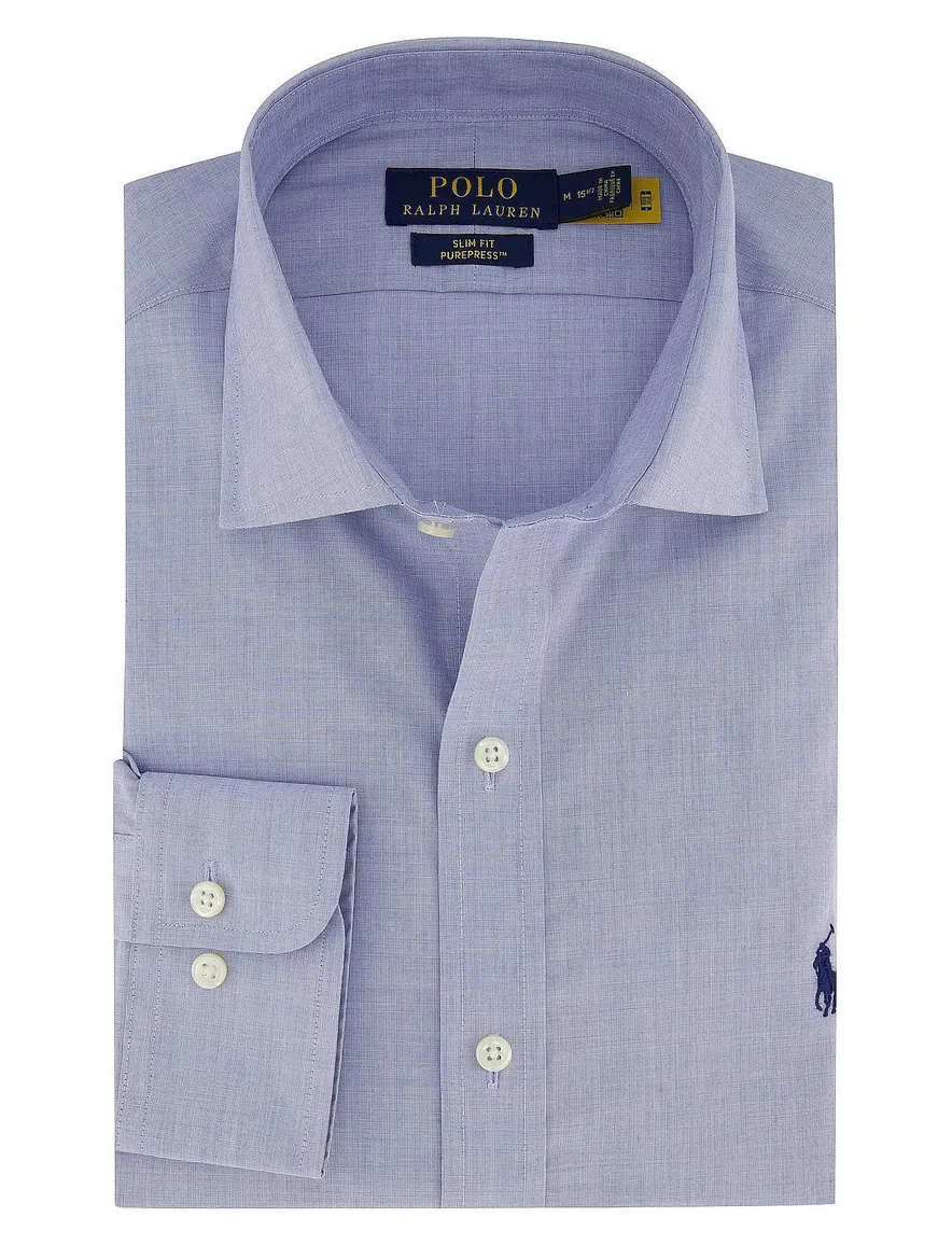 Overhemd lichtblauw Ralph Lauren Slim Fit