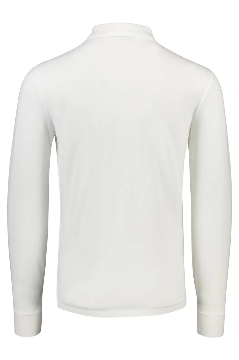 Lange mouwen polo Ralph Lauren wit met logo