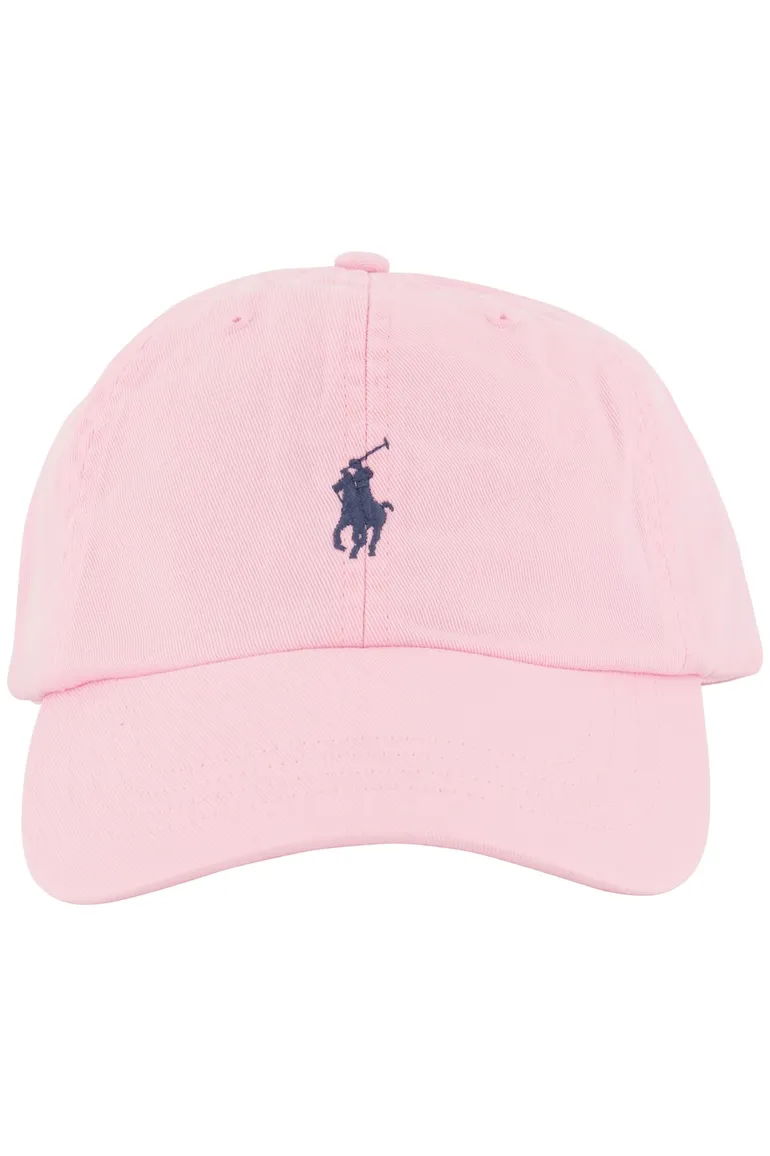 Polo Ralph Lauren cap lichtroze effen