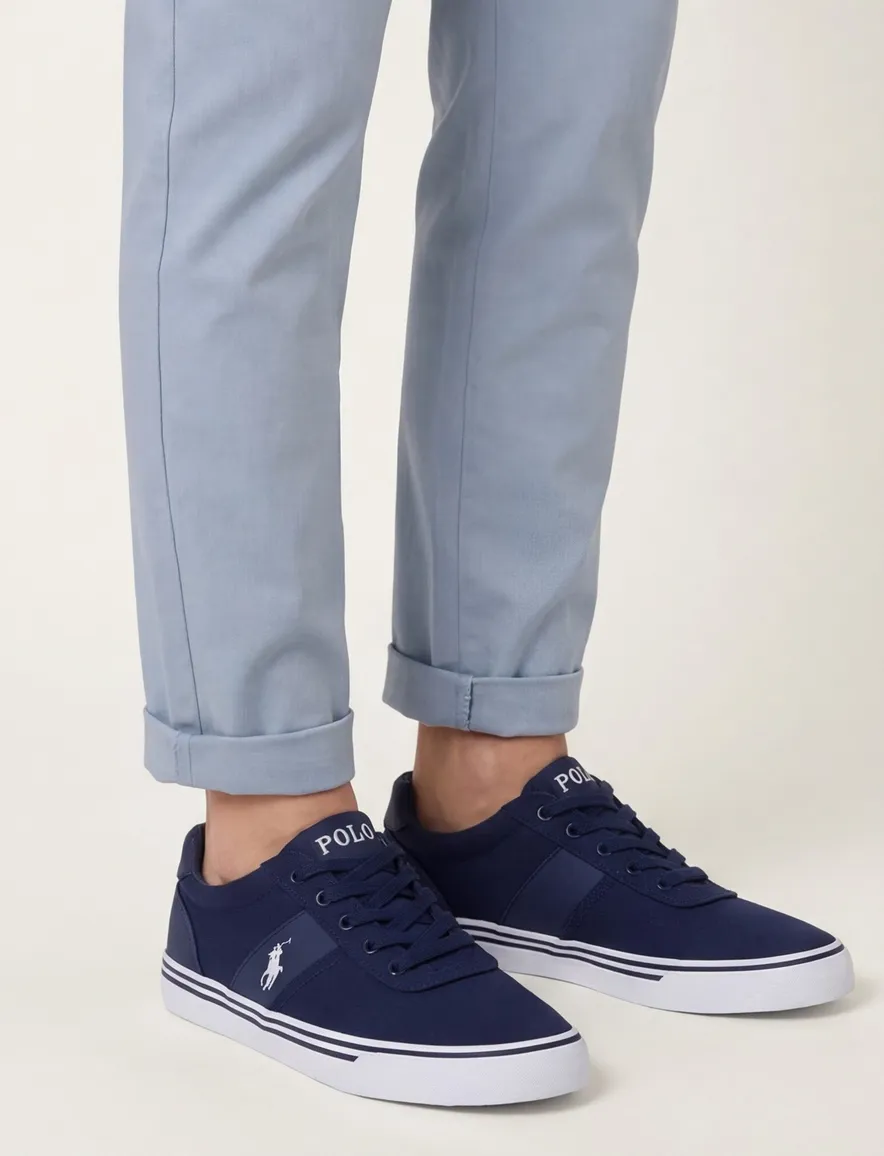 Sneakers Ralph Lauren navy Handforf Newport