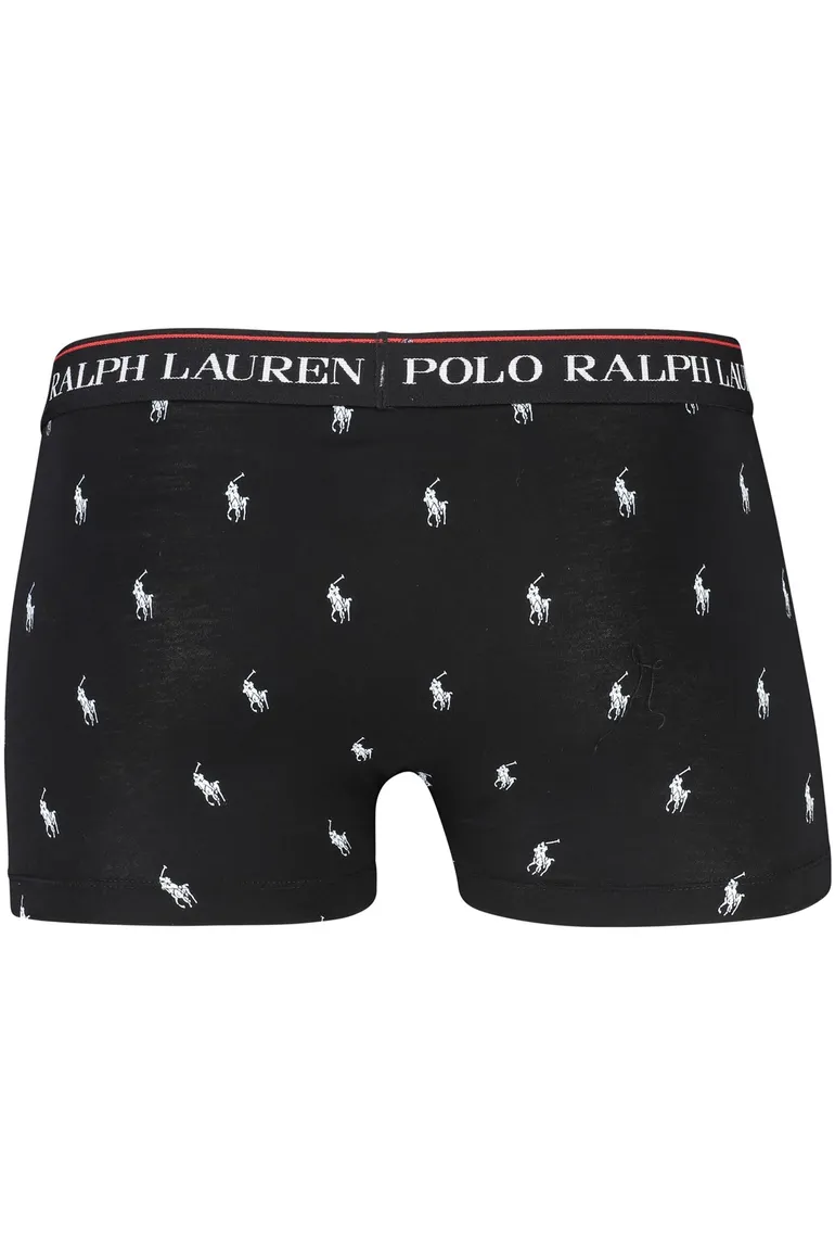 boxershort 3-pack Polo Ralph Lauren effen zwart