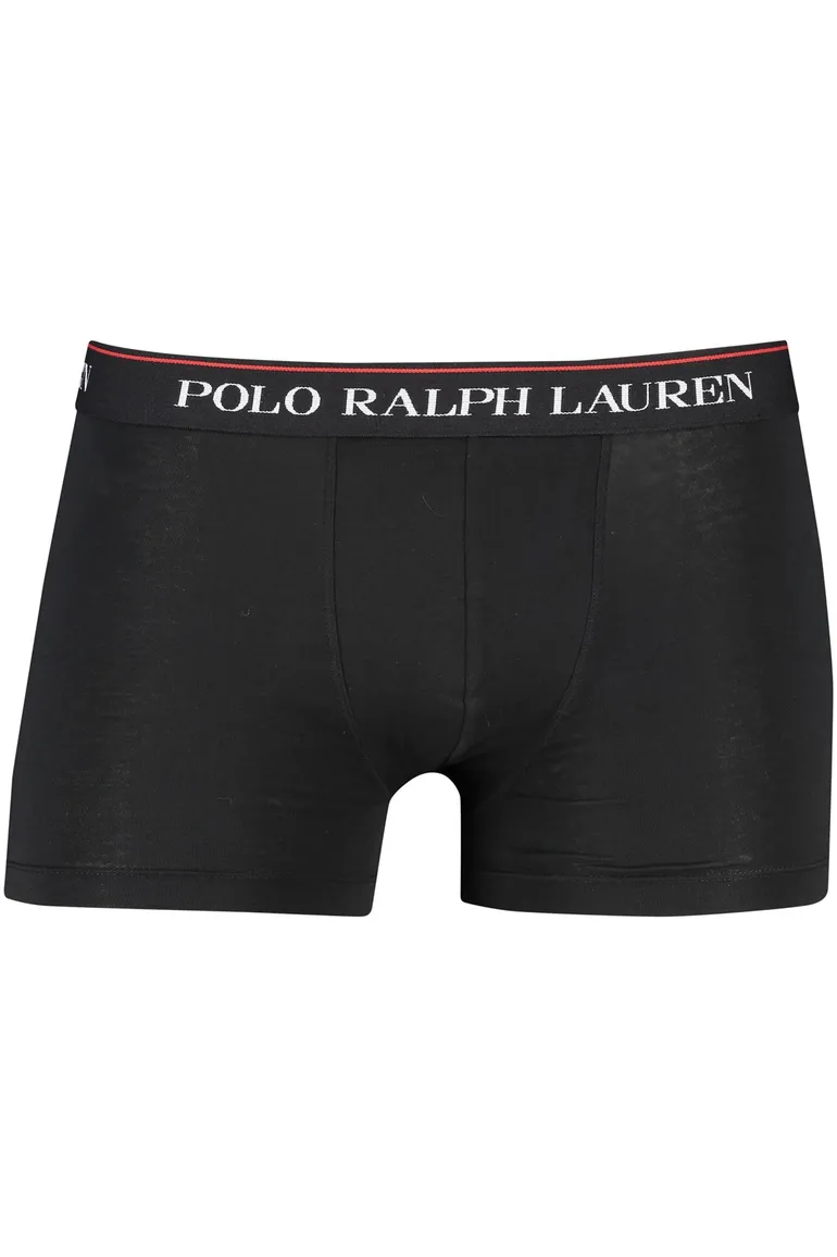 boxershort 3-pack Polo Ralph Lauren effen zwart