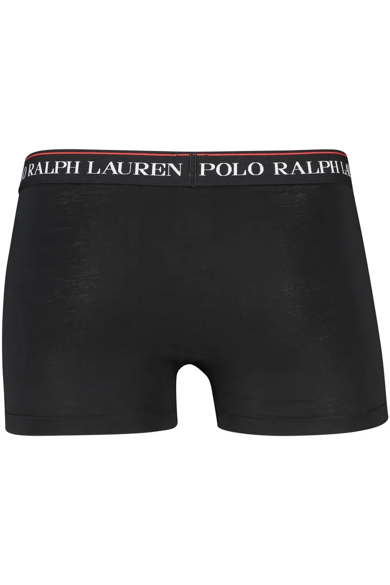 boxershort 3-pack Polo Ralph Lauren effen zwart