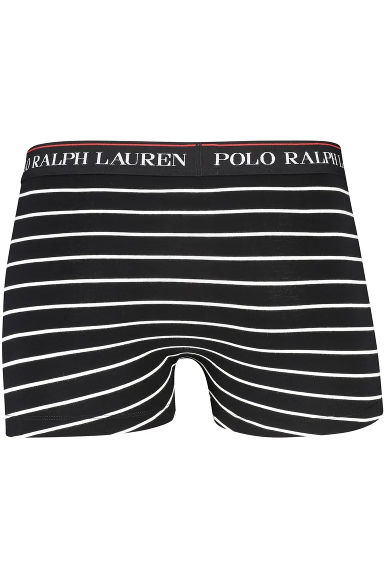 boxershort 3-pack Polo Ralph Lauren effen zwart