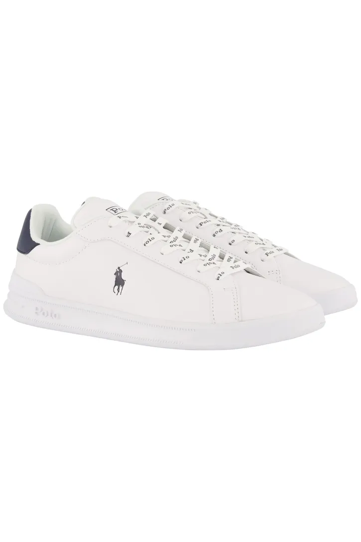Polo Ralph Lauren sneakers effen leer wit
