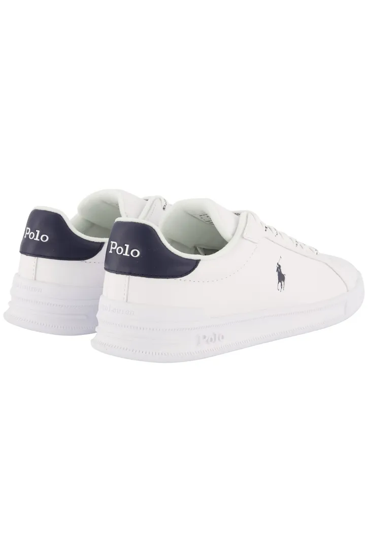 Polo Ralph Lauren sneakers effen leer wit