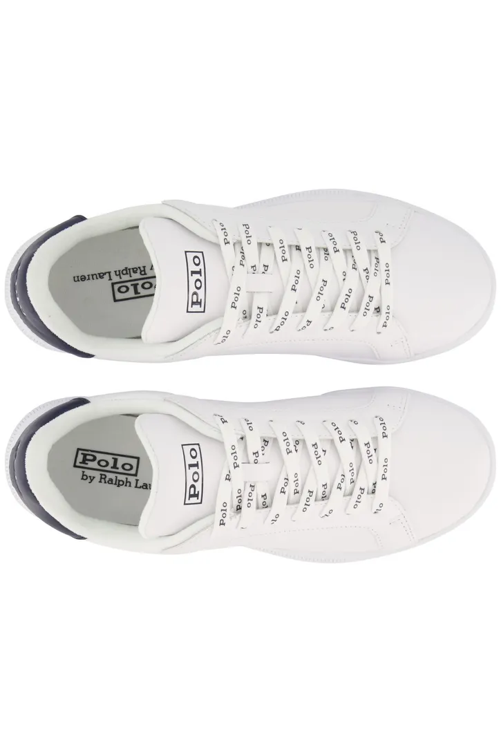 Polo Ralph Lauren sneakers effen leer wit