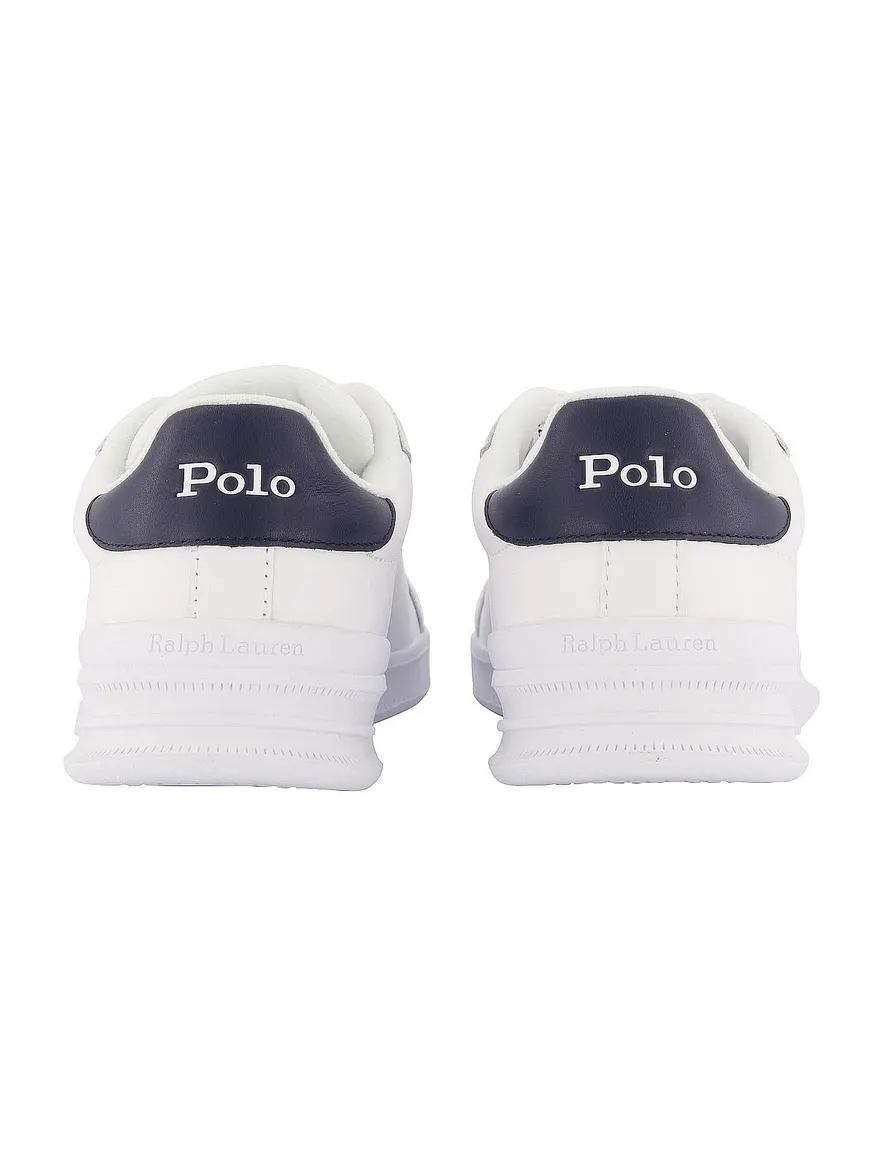 sneakers Polo Ralph Lauren effen leer wit