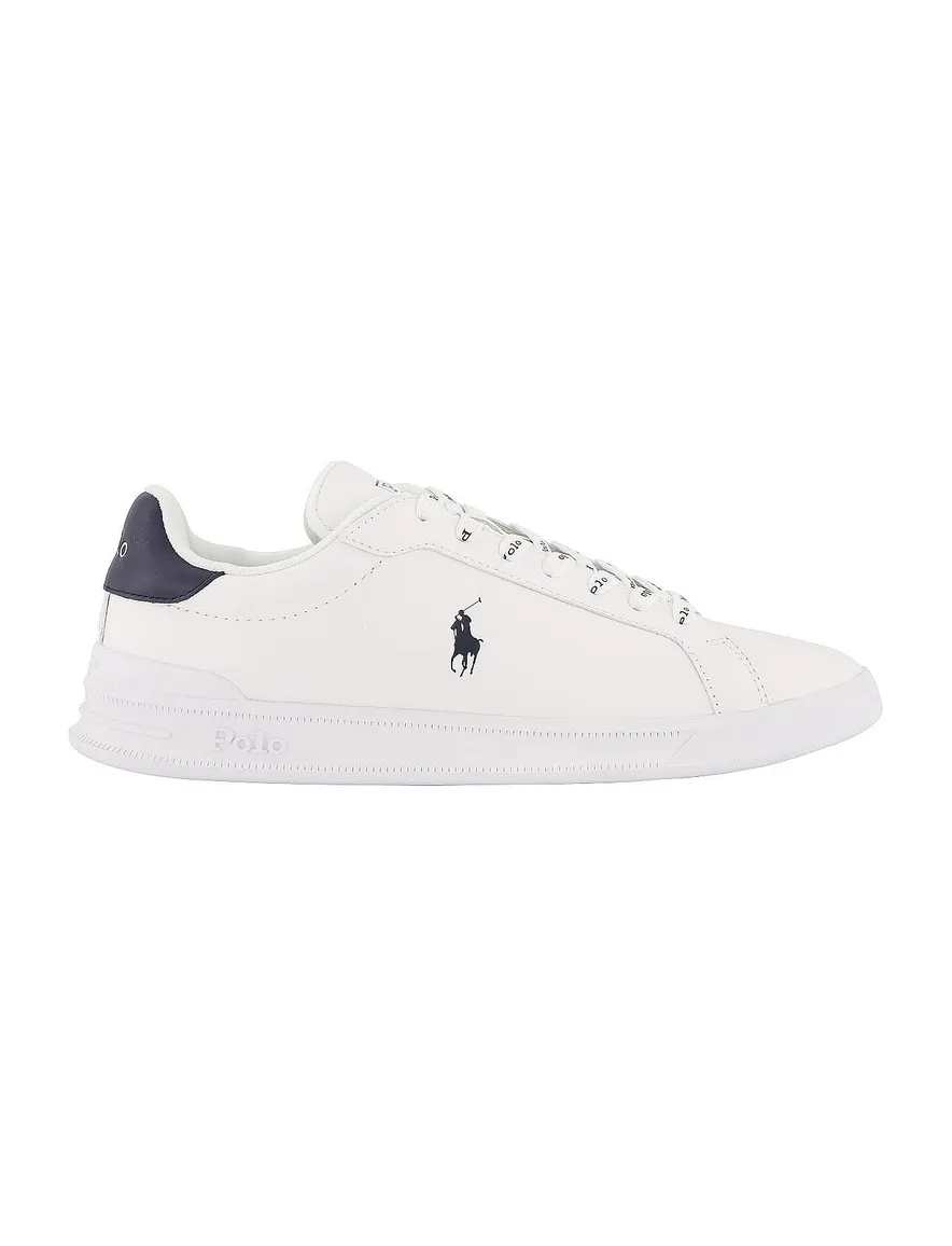 sneakers Polo Ralph Lauren effen leer wit