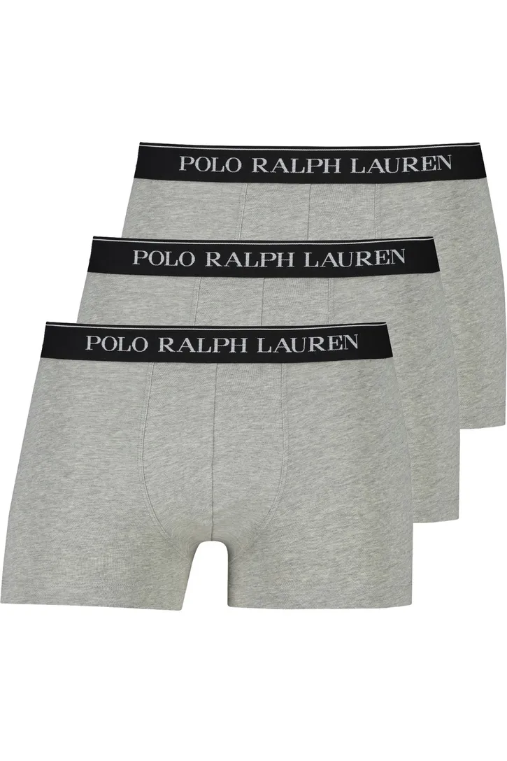 Ralph Lauren 3 pack boxershort katoen grijs
