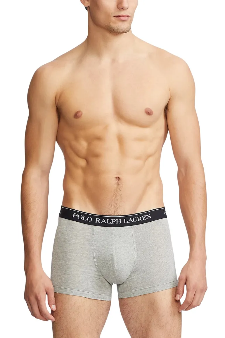 Ralph Lauren 3 pack boxershort grijs katoen