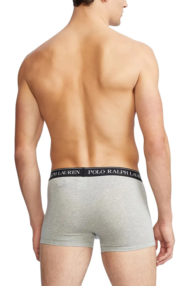 Ralph Lauren 3 pack boxershort katoen grijs