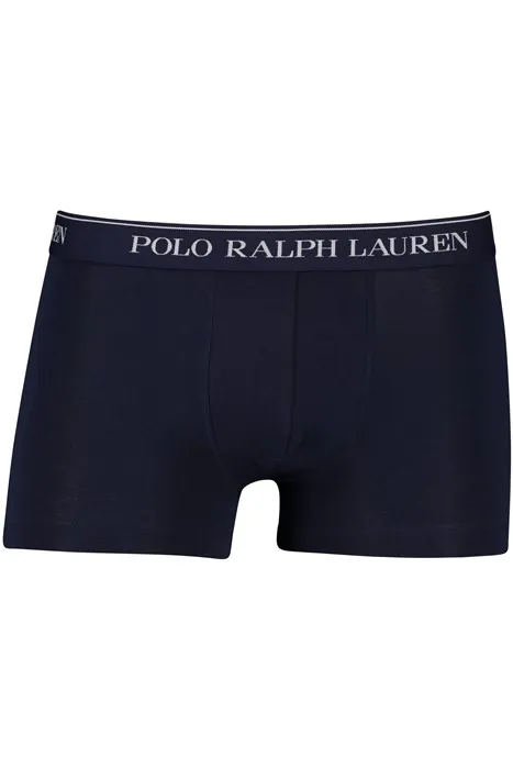 Polo Ralph Lauren boxershort donkerblauw effen katoen 3 pack