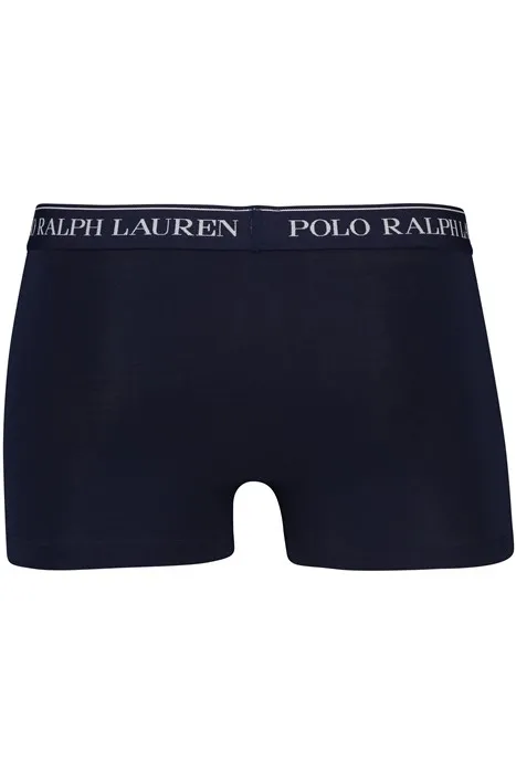 Polo Ralph Lauren boxershort donkerblauw effen katoen 3 pack