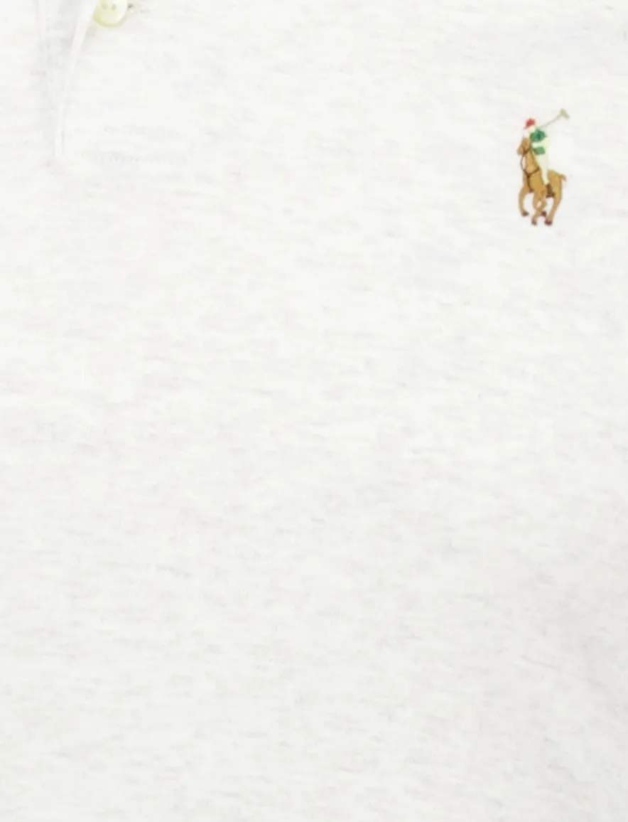 poloshirt korte mouw beige Polo Ralph Lauren Custom Slim Fit