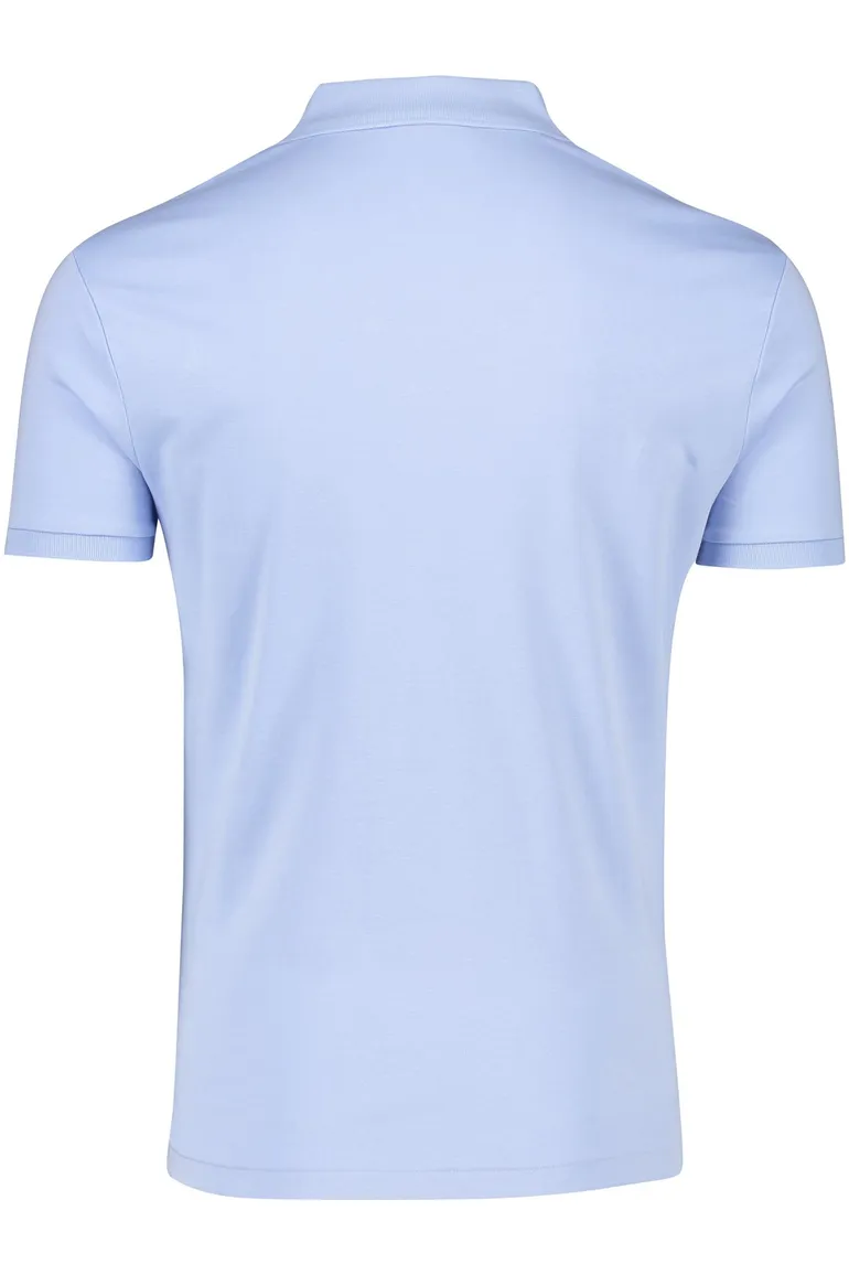 Ralph Lauren polo lichtblauw custom slim fit