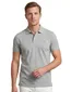 Polo Gant Regular Fit grijs melange