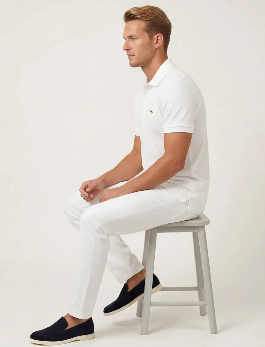 Lacoste polo Classic Fit wit