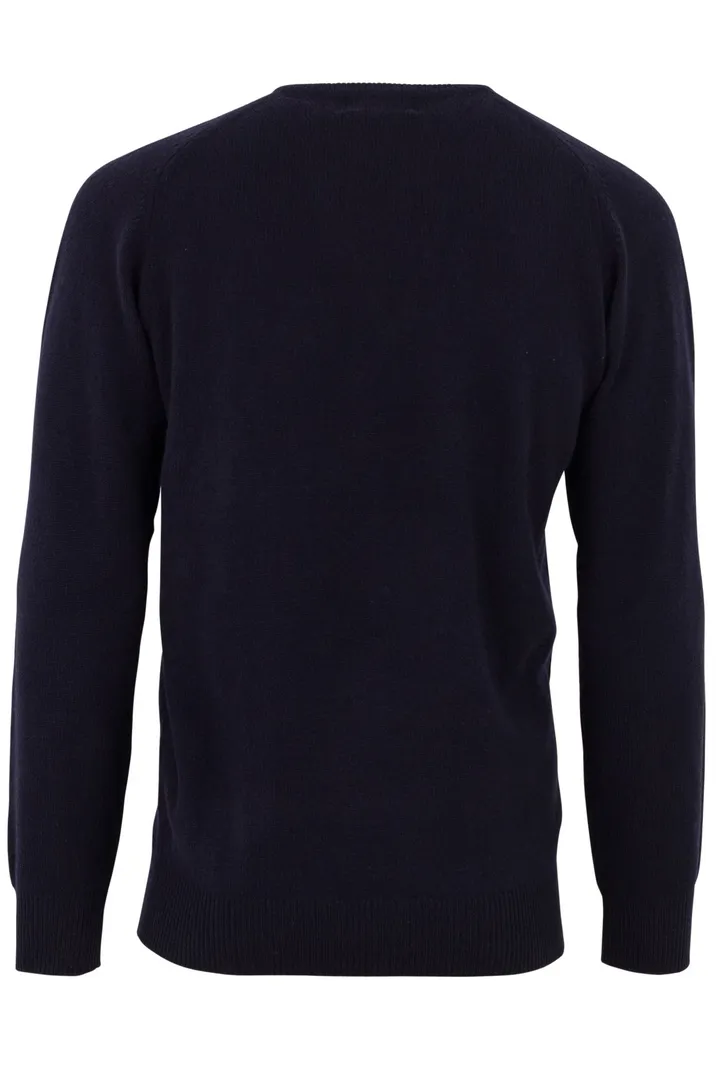 Alan Paine trui navy classic fit v-hals Hampshire
