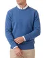 Alan Paine trui denim blue Dorset lamswol