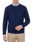 Alan Paine pullover navy Dorset classic fit ronde hals