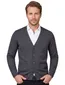 Alan Paine vest lamswol knopen antraciet