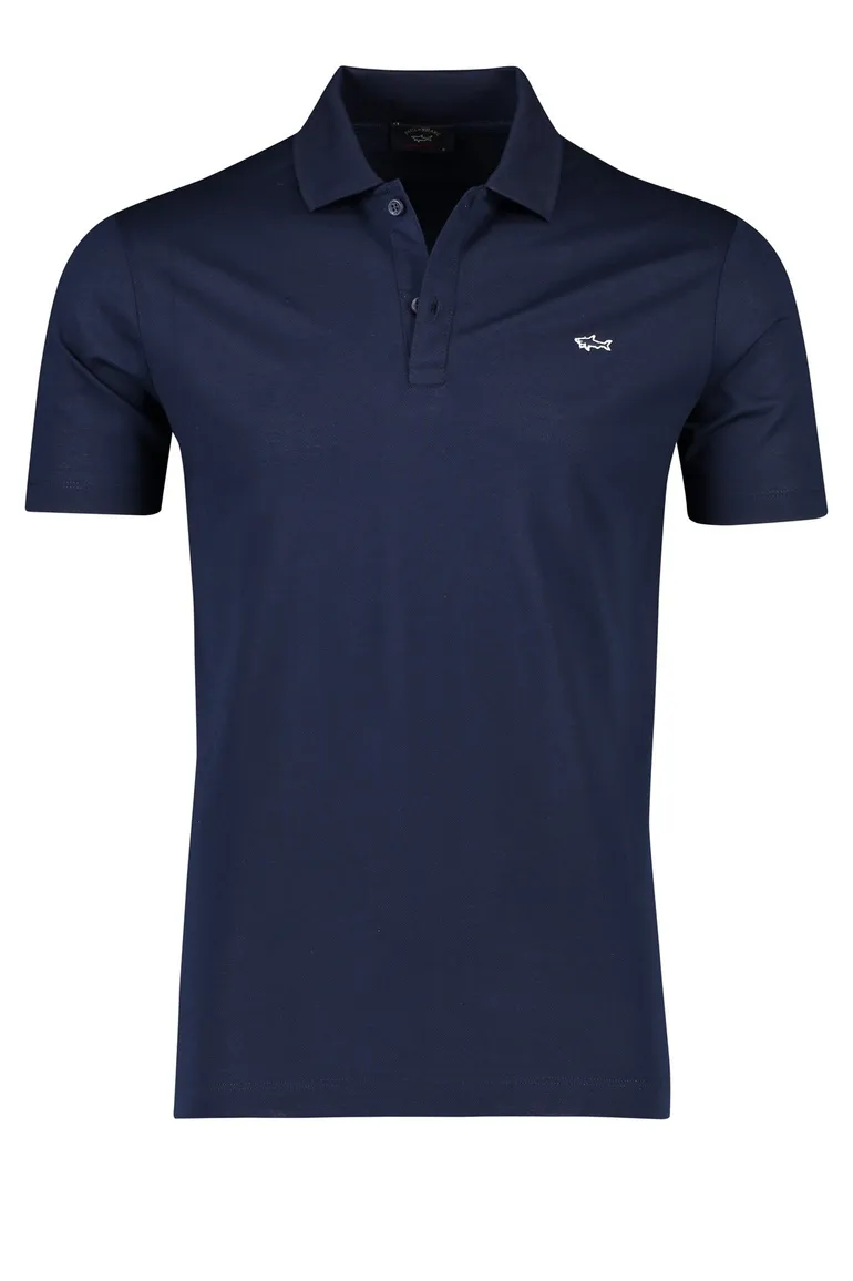 Paul & Shark polo katoen navy