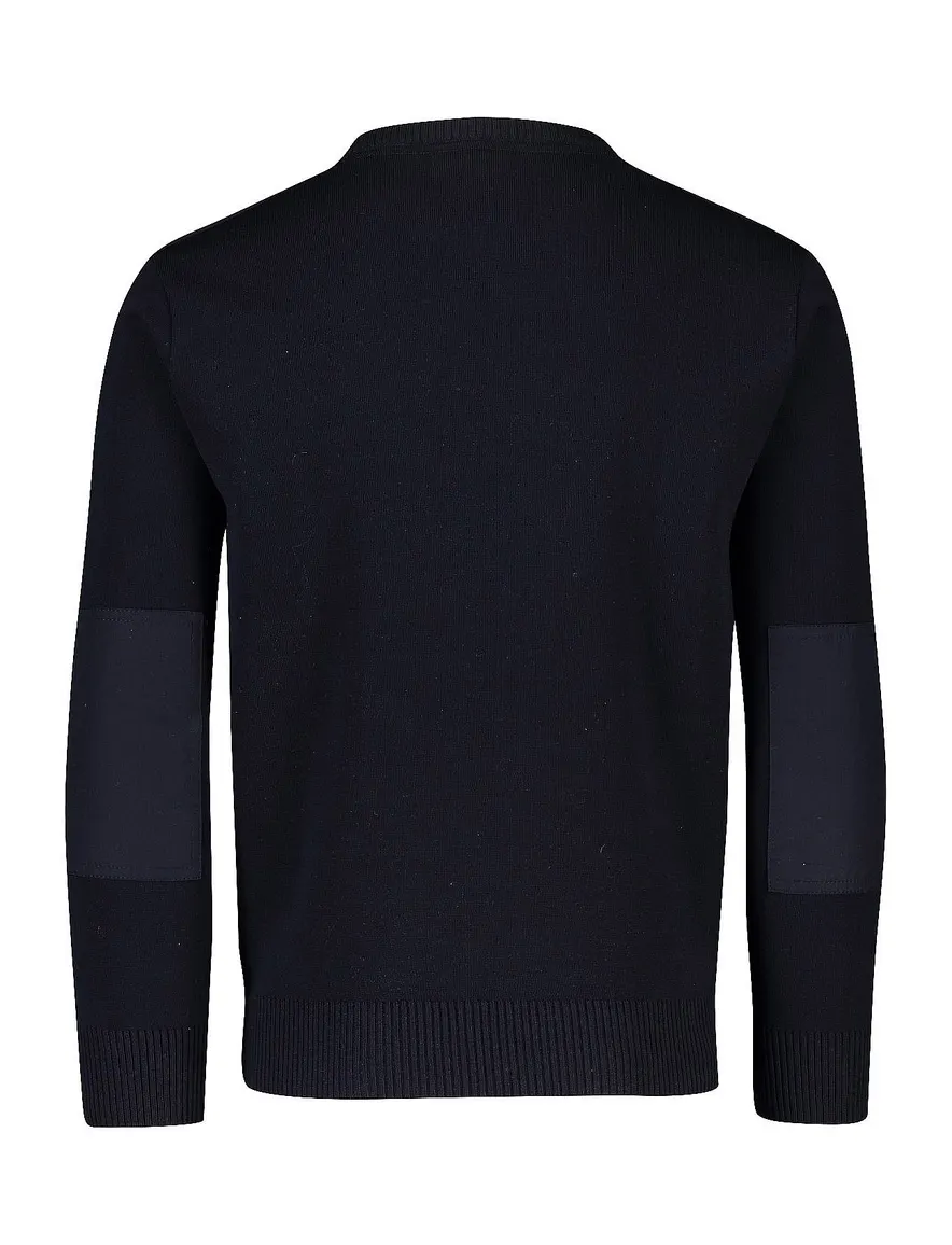 Paul & Shark trui donkerblauw effen