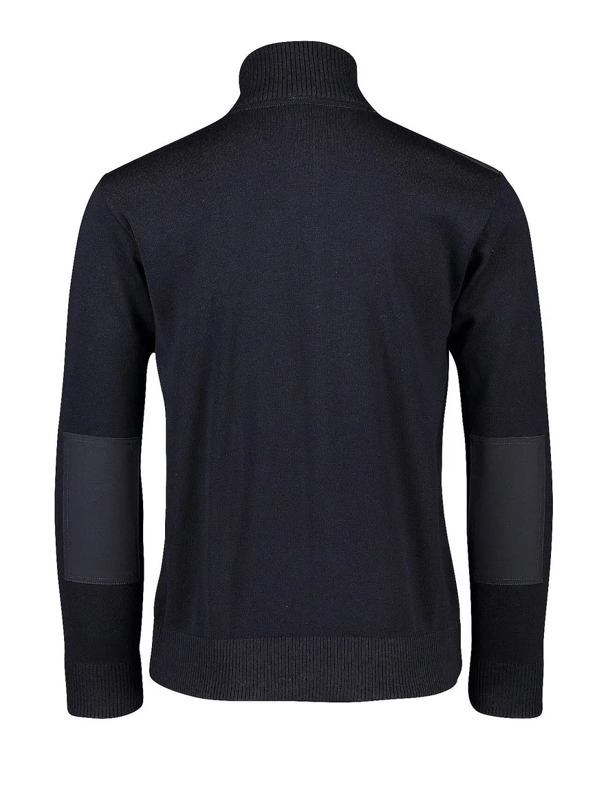Paul & Shark vest rits wol navy