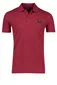 Paul & Shark polo wijde fit bordeaux katoen