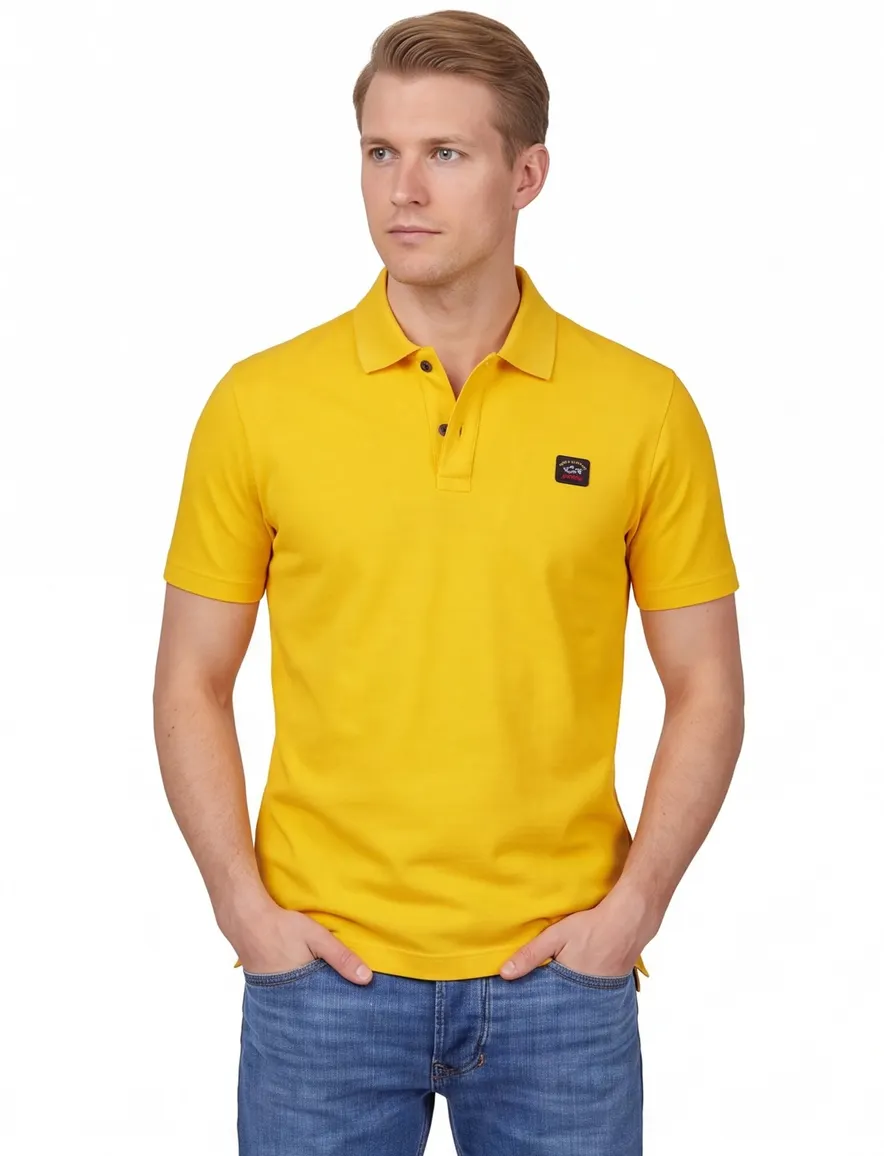 Paul & Shark poloshirt geel