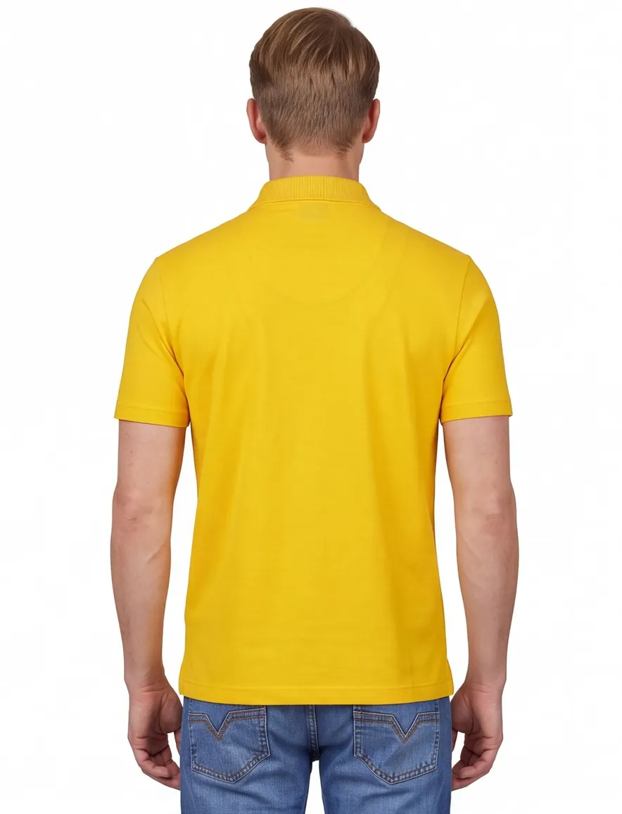 Paul & Shark poloshirt geel