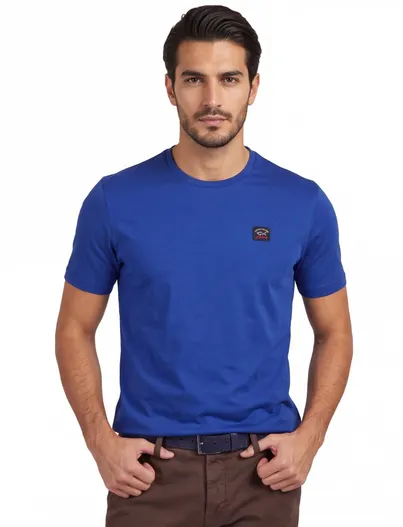 Paul & Shark T-shirt Paul & Shark blauw ronde hals