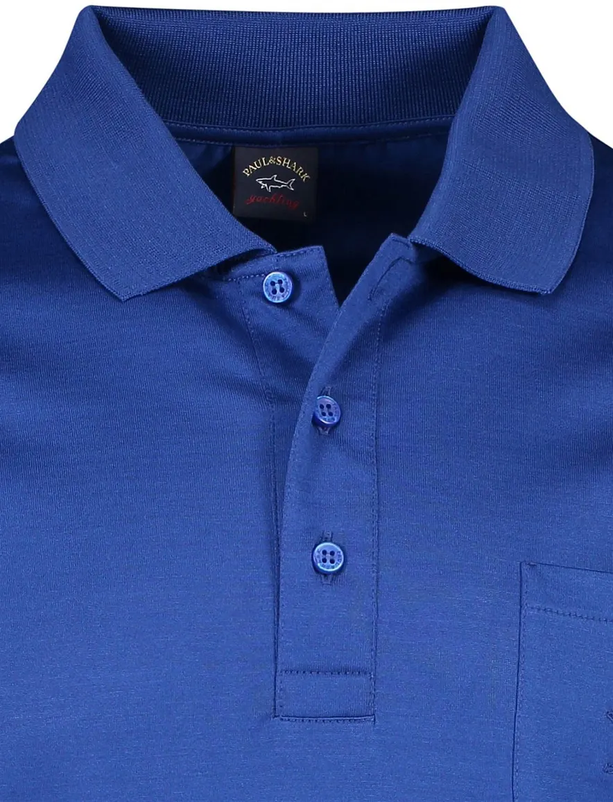 Blauwe polo Paul & Shark