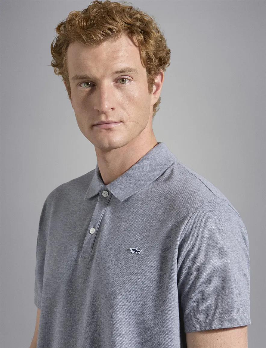 Poloshirt Paul & Shark grijs
