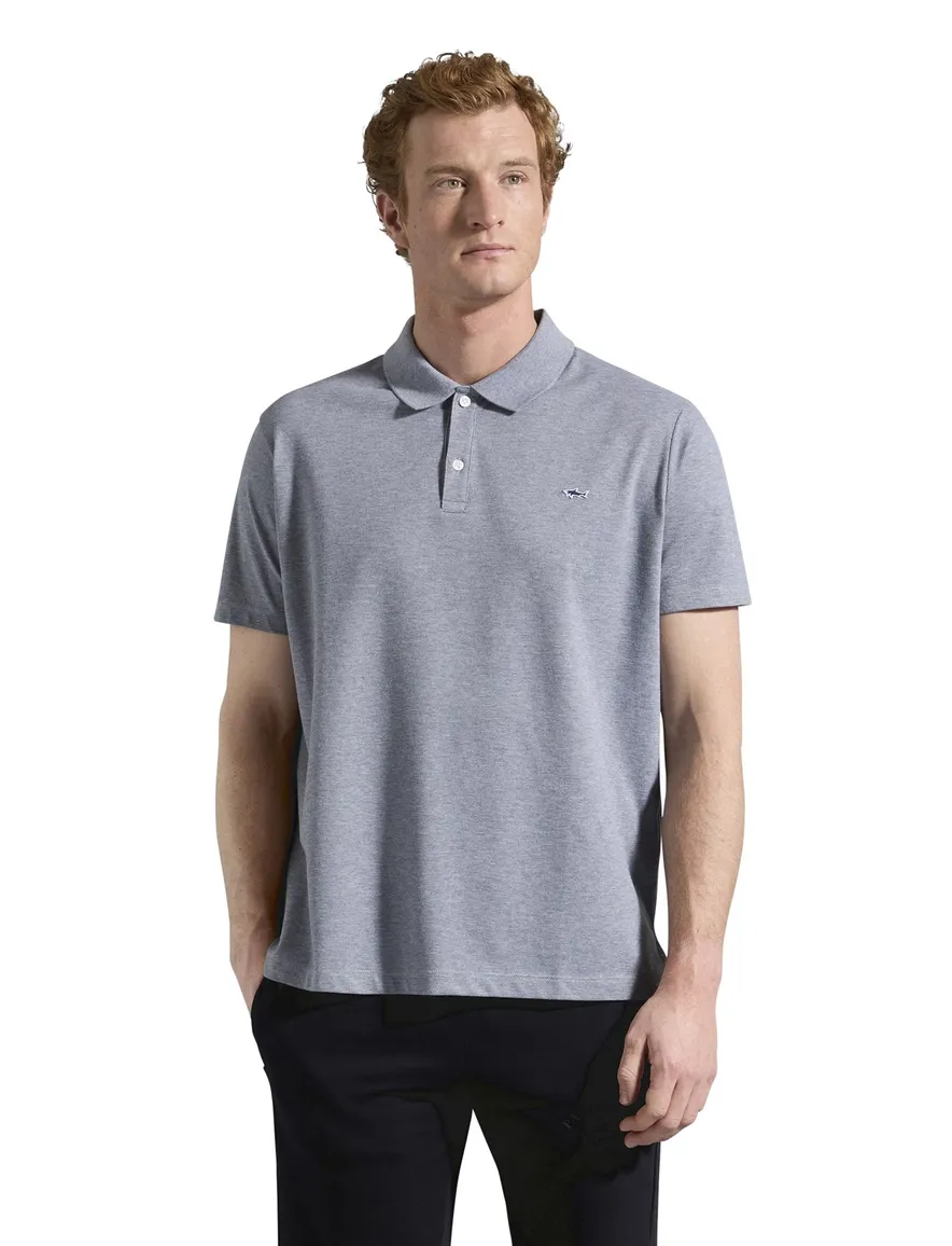 Poloshirt Paul & Shark grijs