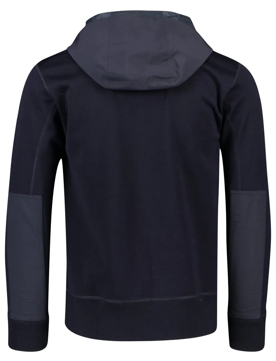 Paul & Shark vest met capuchon navy