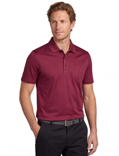 Paul & Shark Paul & Shark poloshirt bordeaux