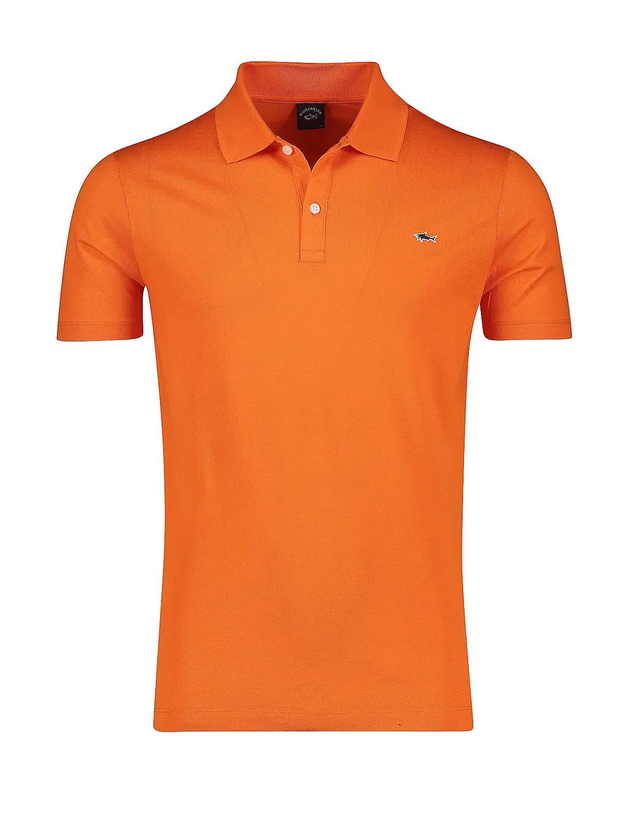 Paul & Shark poloshirt oranje