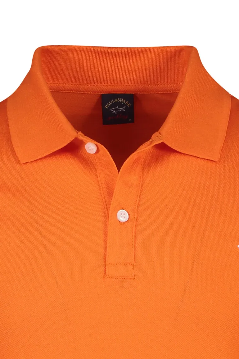 Paul & Shark poloshirt oranje
